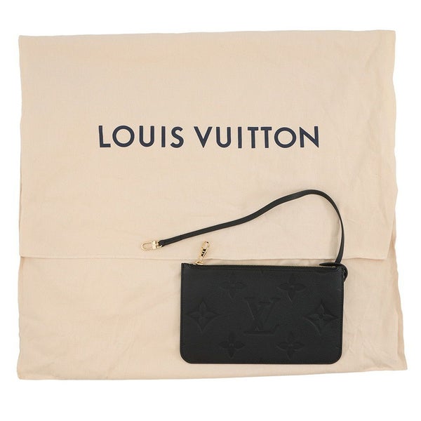 ルイヴィトン トートバッグ モノグラム・アンプラント ネヴァーフル MM M45685 LOUIS VUITTON 黒 ブラック