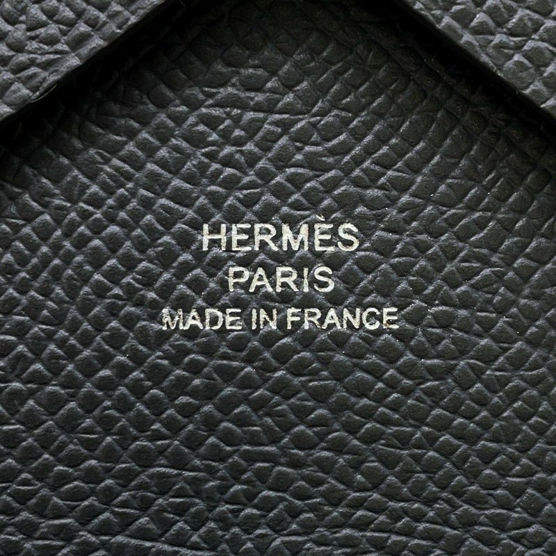 エルメス コインケース カルヴィ デュオ アルドワーズ/シルバー金具 エプソン K刻印 HERMES 財布
