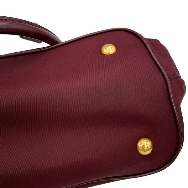 プラダ ハンドバッグ TESSUTO SOFT ナイロン レザー 1BA172 PRADA 2way