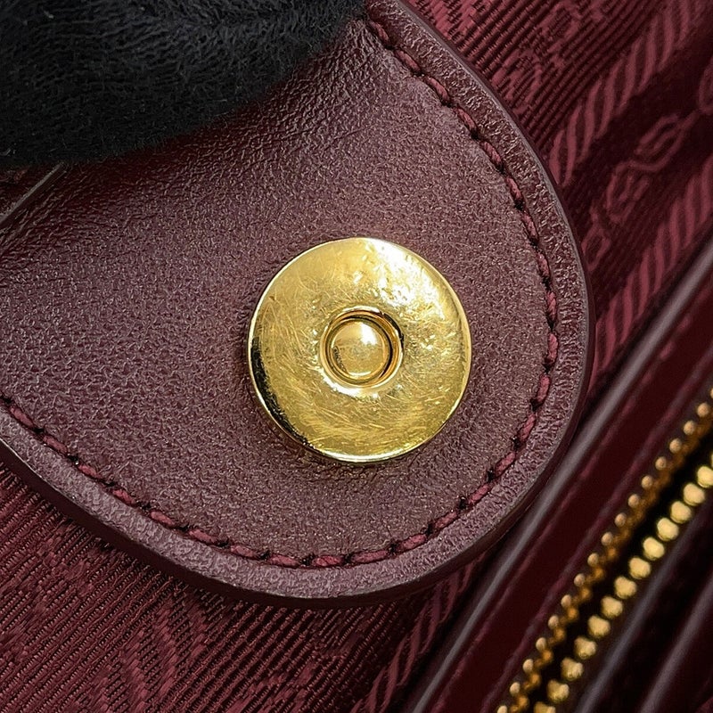 プラダ ハンドバッグ TESSUTO SOFT ナイロン レザー 1BA172 PRADA 2way