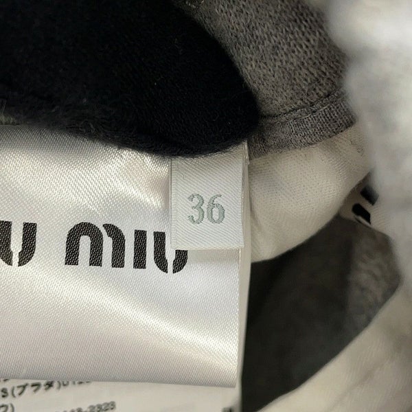 ミュウミュウ パンツ ロゴ ジョガーパンツ レディースサイズ36 MJP278 Miu Miu ボトムス