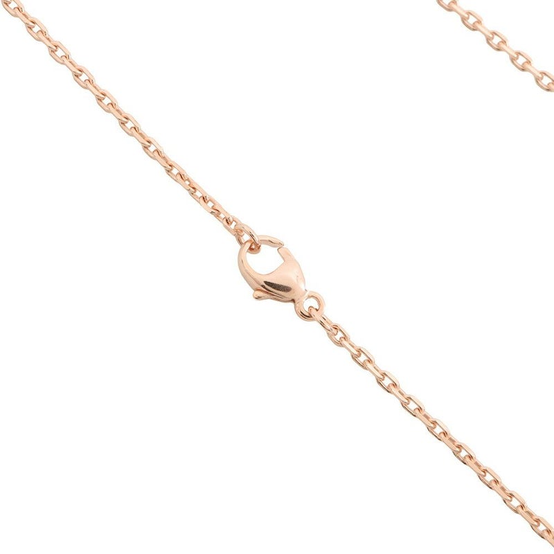 エルメス ネックレス ミニ・ポップアッシュ マロングラセ/ピンクゴールド金具 HERMES アクセサリー ポップH