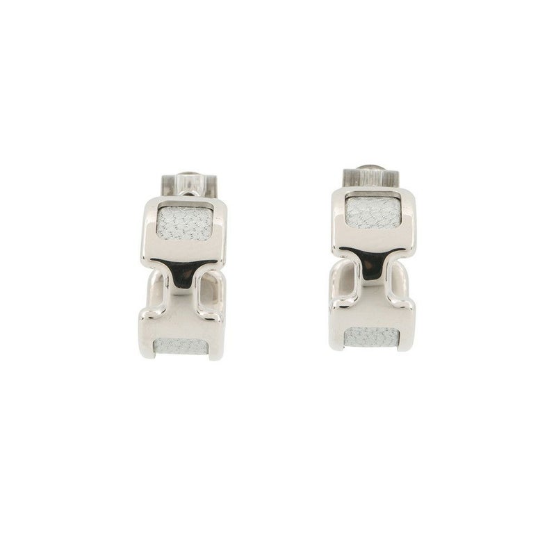 エルメス ピアス オランプPM シルバー/シルバー金具 エプソン HERMES アクセサリー