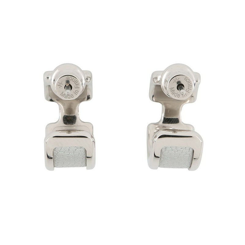 エルメス ピアス オランプPM シルバー/シルバー金具 エプソン HERMES アクセサリー