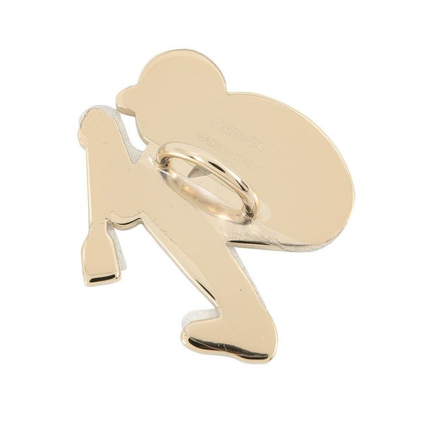 エルメス スカーフリング ジョッキー 真鍮 パーマブラス HERMES アクセサリー