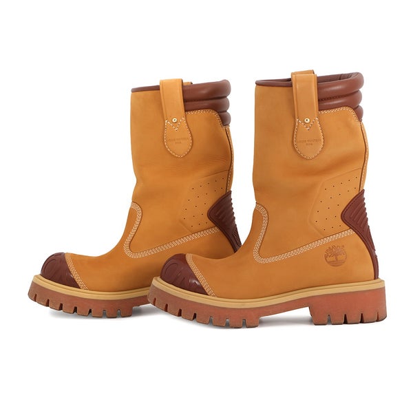 ルイヴィトン ブーツ LV × TIMBERLAND ミッドブーツ メンズサイズ9 1/2 靴 ティンバーランドコラボ