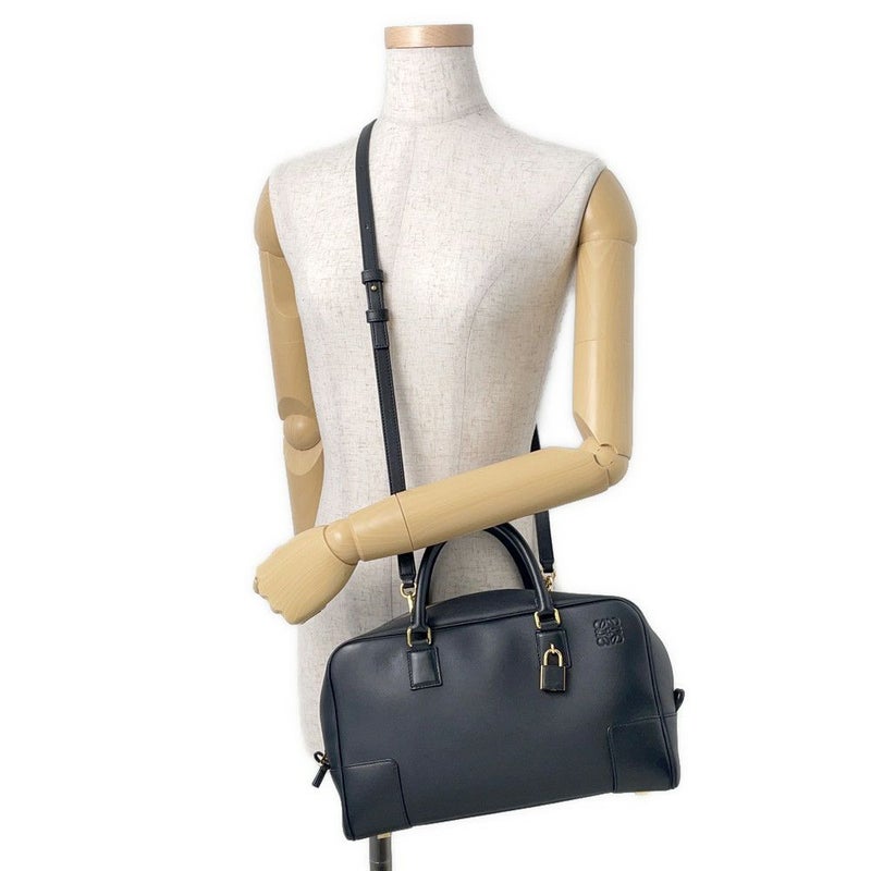 ロエベ ハンドバッグ アマソナ28 ナパカーフレザー A039N08X01 LOEWE 2way 黒