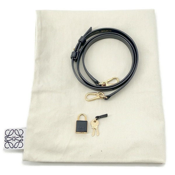 ロエベ ハンドバッグ アマソナ28 ナパカーフレザー A039N08X01 LOEWE 2way 黒