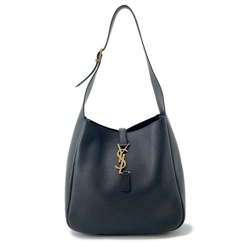 サンローランパリ ショルダーバッグ LE 5 A 7 ソフト カーフレザー 713938 SAINT LAURENT PARIS 黒