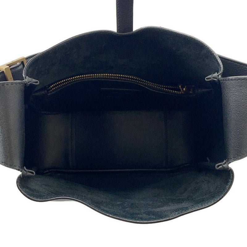 サンローランパリ ショルダーバッグ LE 5 A 7 ソフト カーフレザー 713938 SAINT LAURENT PARIS 黒