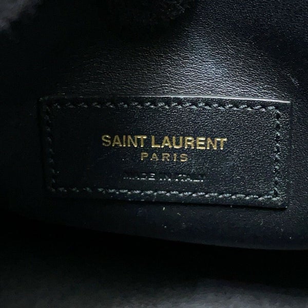 サンローランパリ ショルダーバッグ LE 5 A 7 ソフト カーフレザー 713938 SAINT LAURENT PARIS 黒