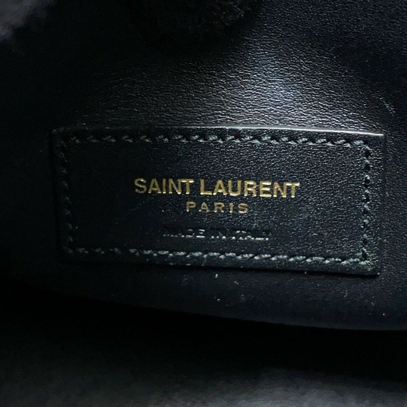 サンローランパリ ショルダーバッグ LE 5 A 7 ソフト カーフレザー 713938 SAINT LAURENT PARIS 黒