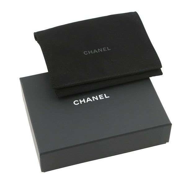 シャネル ミニチェーンウォレット カードケース マトラッセ キャビアスキン AP0238 CHANEL 財布