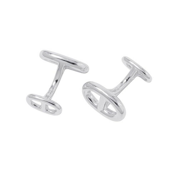 エルメス カフス シェーヌダンクル カフリンクス SV925シルバー HERMES アクセサリー