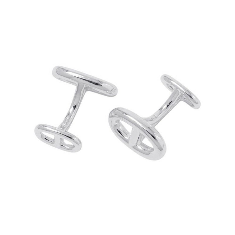 エルメス カフス シェーヌダンクル カフリンクス SV925シルバー HERMES アクセサリー