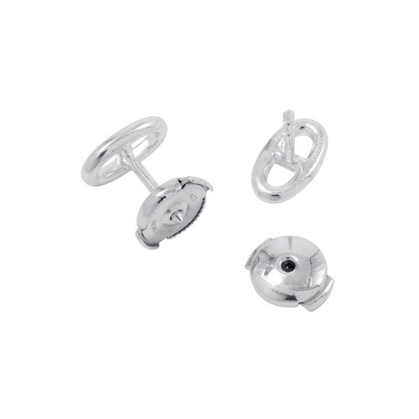 エルメス ピアス ファランドール シェーヌダンクルモチーフ TPM SV925シルバー HERMES スタッドピアス ジュエリー