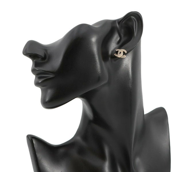 シャネル ピアス ココマーク ラインストーン F25V A88429 CHANEL アクセサリー