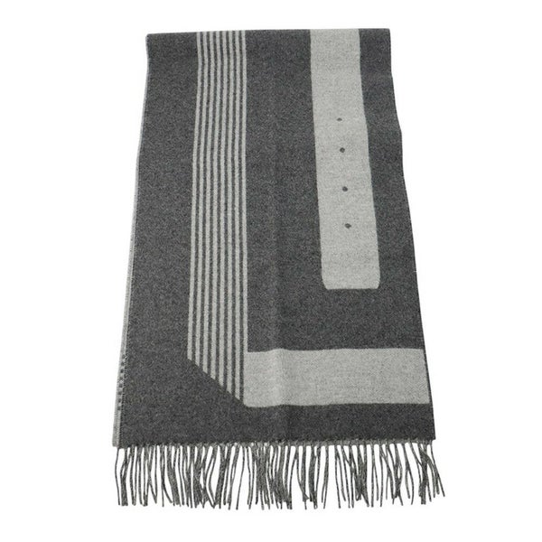 エルメス マフラー サングル・ア・ブックル カシミヤ HERMES 2023年