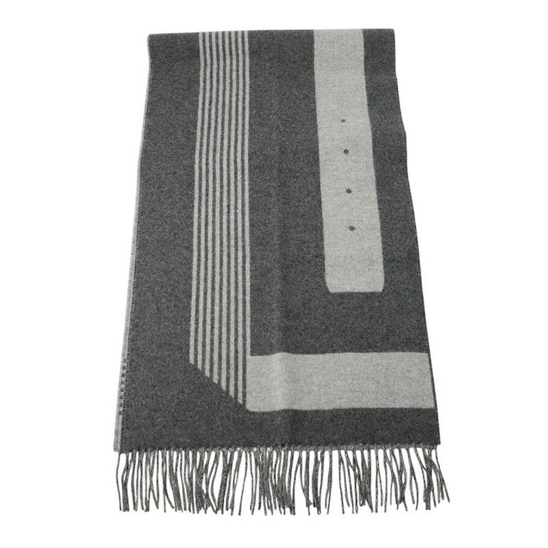 エルメス マフラー サングル・ア・ブックル カシミヤ HERMES 2023年