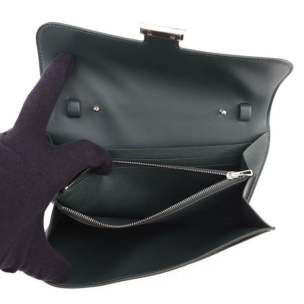 エルメス 長財布 コンスタンス トゥーゴー ロング ヴェールマングローブ/ラッカー金具 エプソン K刻印