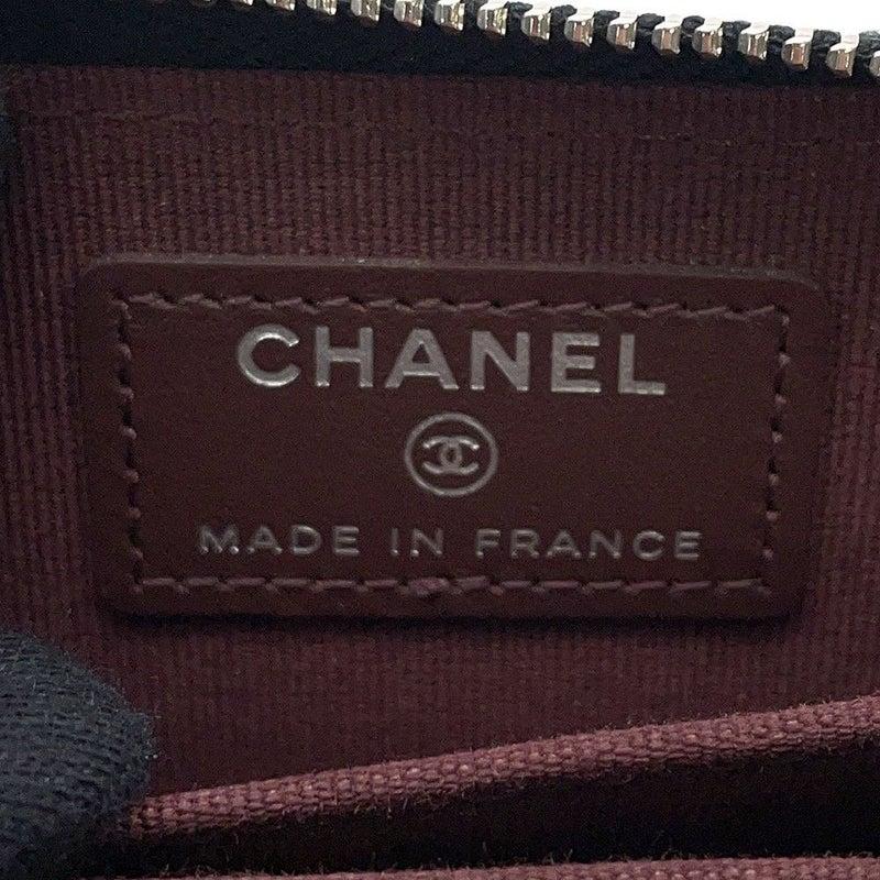 シャネル コインケース マトラッセ ココマーク キャビアスキン AP0216 CHANEL 財布 黒