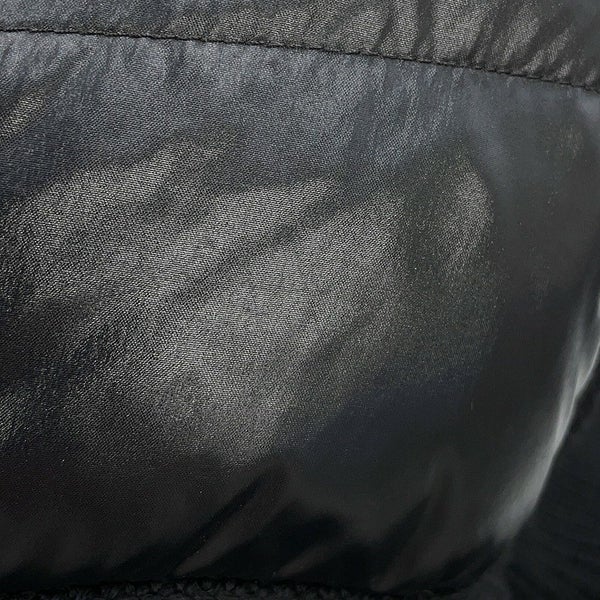 モンクレール ダウンジャケット トリコロール ニット切り替え メンズサイズM E20919416600 MONCLER 黒