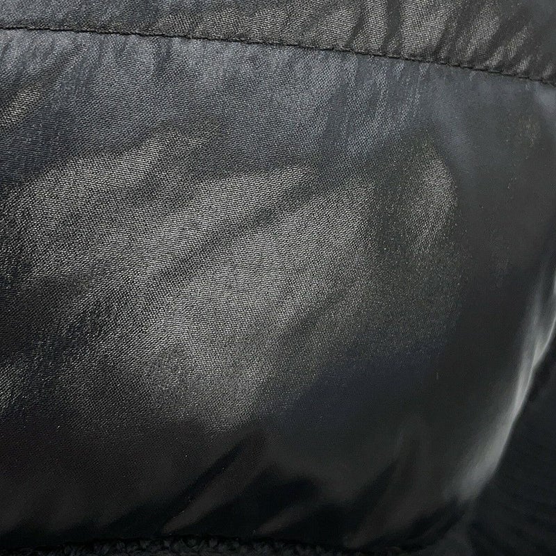 モンクレール ダウンジャケット トリコロール ニット切り替え メンズサイズM E20919416600 MONCLER 黒