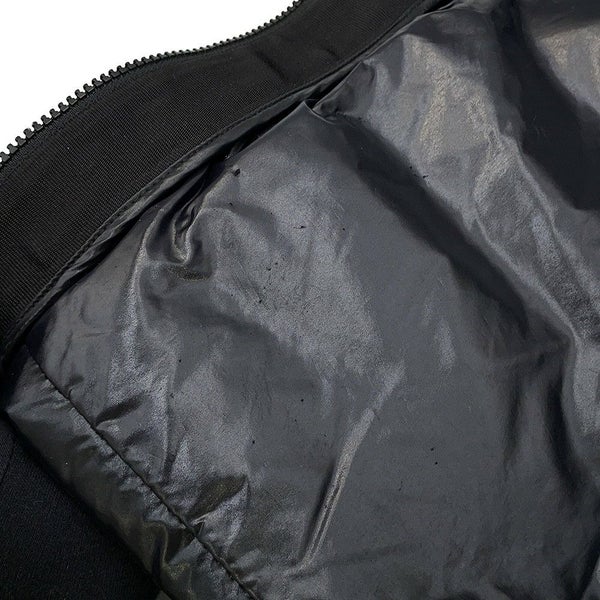 モンクレール ダウンジャケット トリコロール ニット切り替え メンズサイズM E20919416600 MONCLER 黒