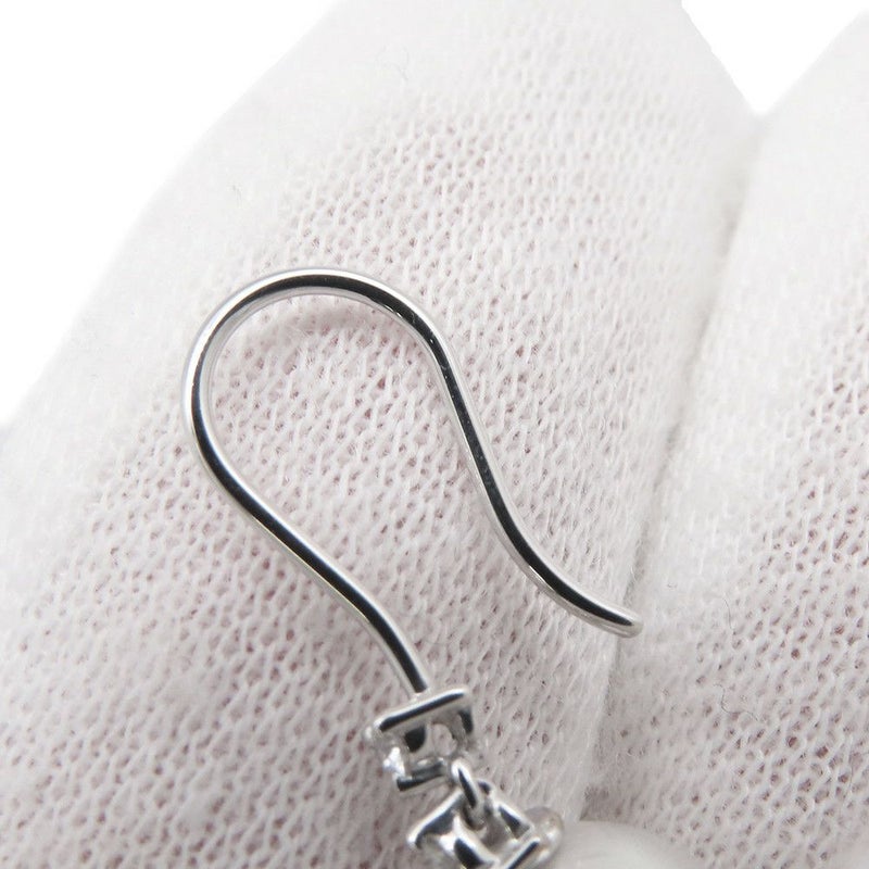 ミキモト ピアス あこや真珠/ダイヤモンド 4P 計約0.06ct パール K18WGホワイトゴールド PE-1474PU MIKIMOTO