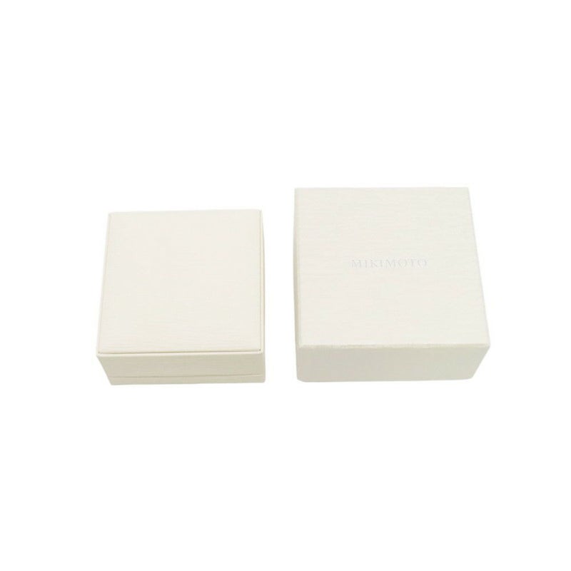 ミキモト ピアス あこや真珠/ダイヤモンド 4P 計約0.06ct パール K18WGホワイトゴールド PE-1474PU MIKIMOTO