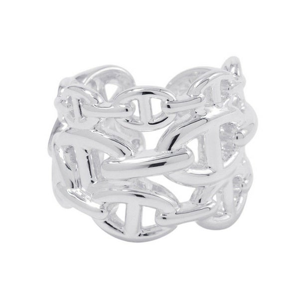 エルメス リング シェーヌダンクル アンシェネGM Enchainee SV925シルバー リングサイズ55 HERMES 指輪