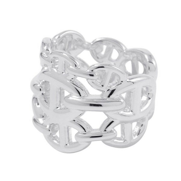 エルメス リング シェーヌダンクル アンシェネGM Enchainee SV925シルバー リングサイズ55 HERMES 指輪