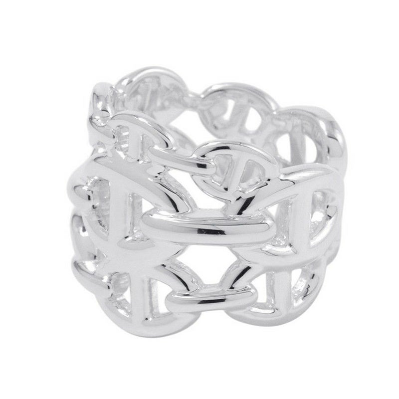 エルメス リング シェーヌダンクル アンシェネGM Enchainee SV925シルバー リングサイズ55 HERMES 指輪