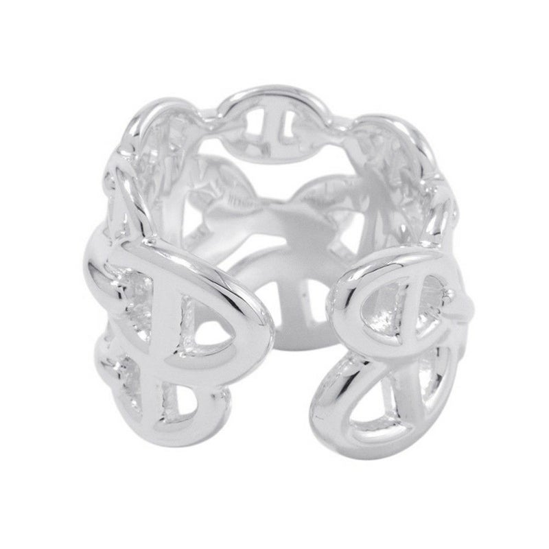 エルメス リング シェーヌダンクル アンシェネGM Enchainee SV925シルバー リングサイズ55 HERMES 指輪