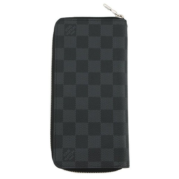 ルイヴィトン 長財布 ダミエ・グラフィット ジッピーウォレット・ヴェルティカル N63095 メンズ 黒