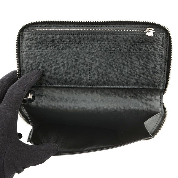 ルイヴィトン 長財布 ダミエ・グラフィット ジッピーウォレット・ヴェルティカル N63095 メンズ 黒