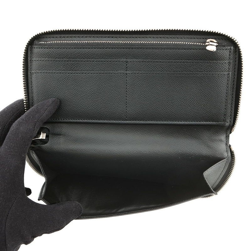 ルイヴィトン 長財布 ダミエ・グラフィット ジッピーウォレット・ヴェルティカル N63095 メンズ 黒