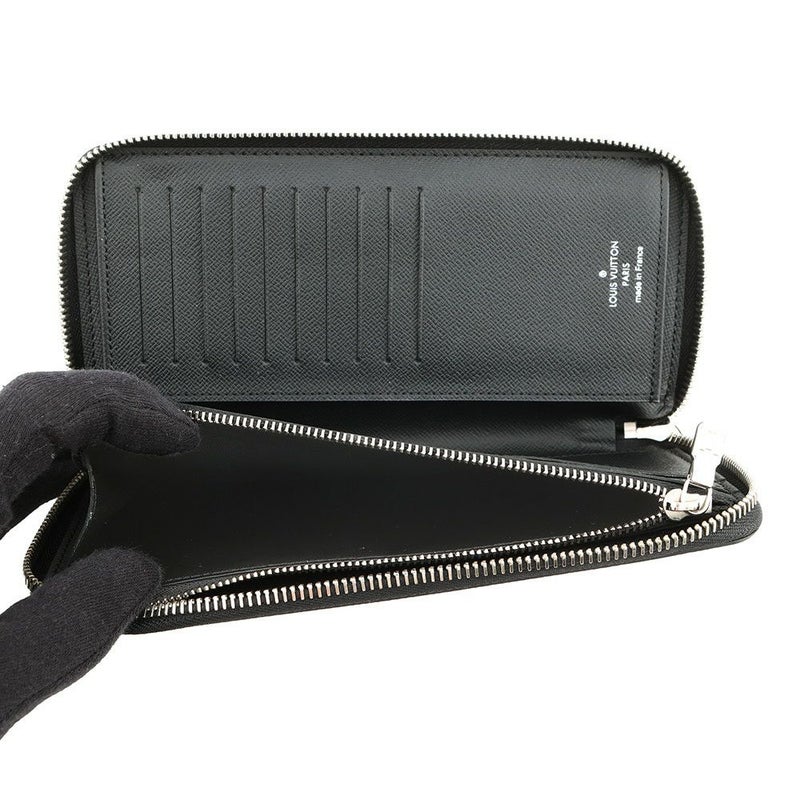 ルイヴィトン 長財布 ダミエ・グラフィット ジッピーウォレット・ヴェルティカル N63095 メンズ 黒