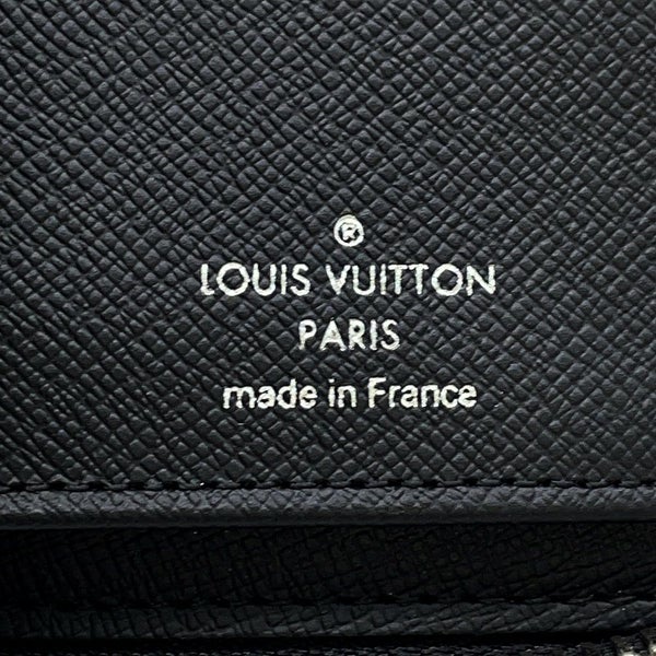 ルイヴィトン 長財布 ダミエ・グラフィット ジッピーウォレット・ヴェルティカル N63095 メンズ 黒