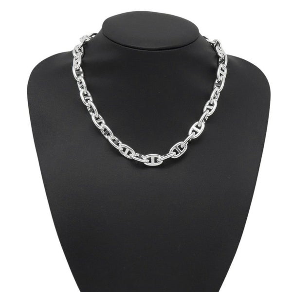 エルメス ネックレス シェーヌダンクルMM 36コマ SV925シルバー HERMES ジュエリー