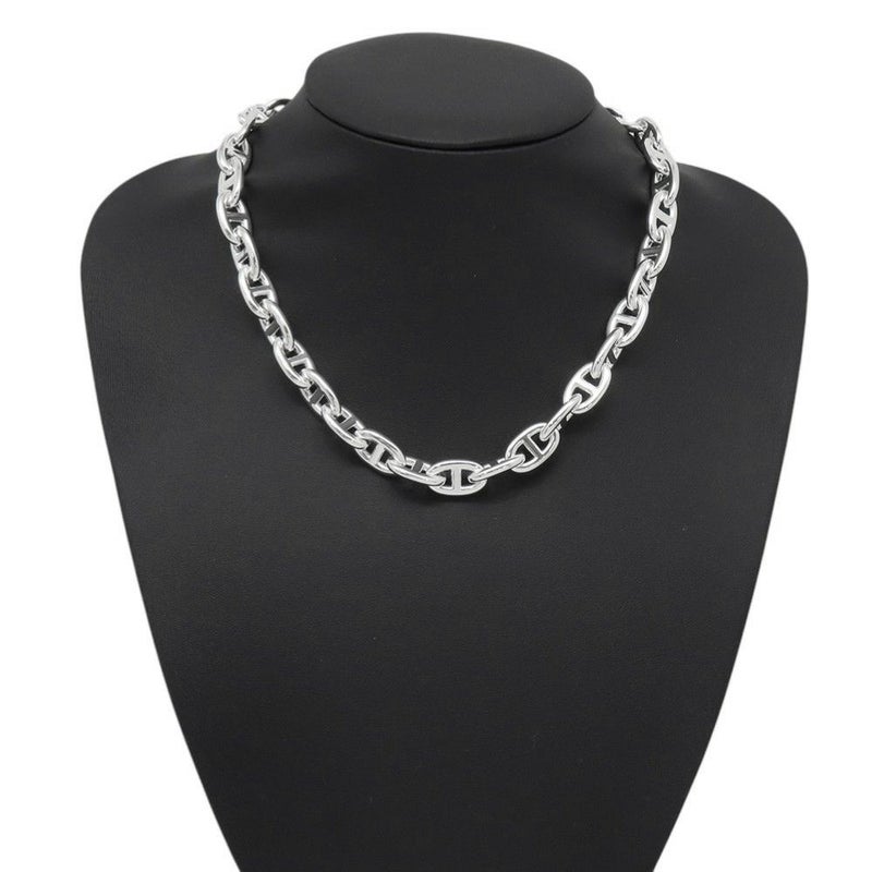 エルメス ネックレス シェーヌダンクルMM 36コマ SV925シルバー HERMES ジュエリー