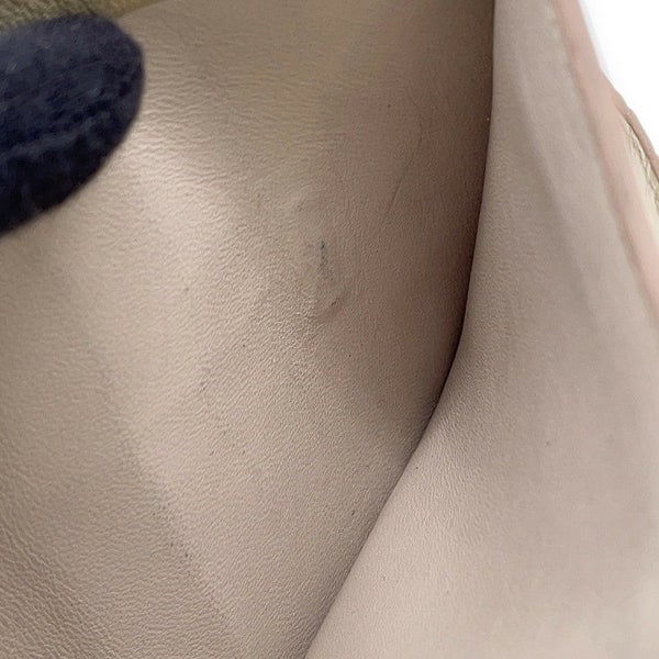 エルメス 二つ折り財布 ベアンコンパクト ベトン/シルバー金具 アリゲーターマット K刻印 財布