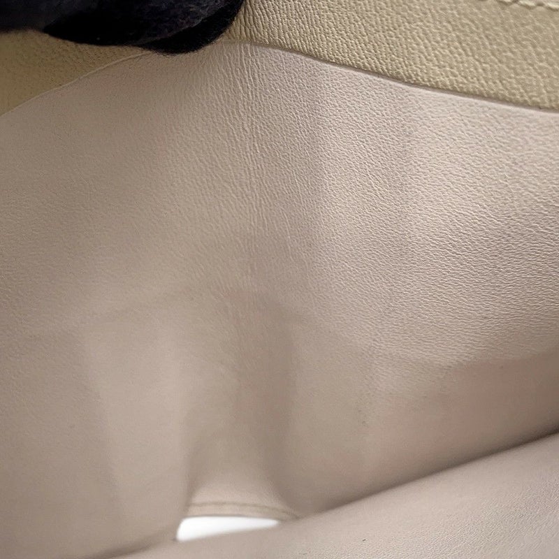 エルメス 二つ折り財布 ベアンコンパクト ベトン/シルバー金具 アリゲーターマット K刻印 財布