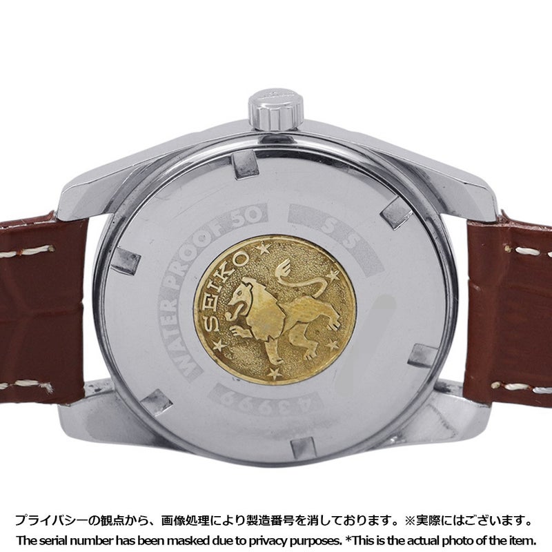 セイコー グランドセイコー クロノメーター 2ndモデル 獅子メダル43999 SEIKO 腕時計 シルバー文字盤