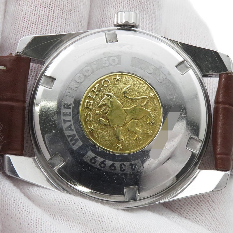 セイコー グランドセイコー クロノメーター 2ndモデル 獅子メダル43999 SEIKO 腕時計 シルバー文字盤