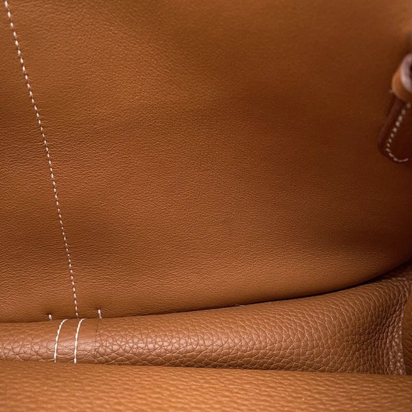 エルメス ハンドバッグ アルザン31 ゴールド/シルバー金具 トリヨンクレマンス C刻印 ２wayショルダー