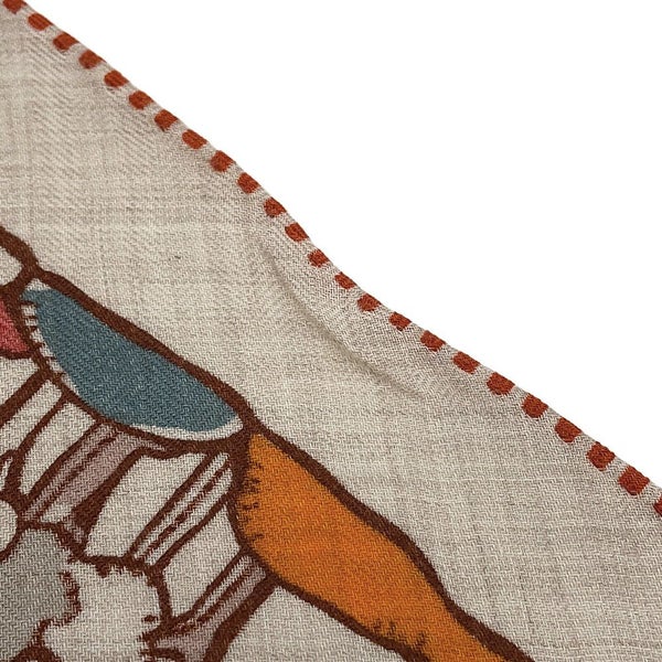 エルメス ストール トライアングル ジェアン 千と一のウサギ カシミヤ シルク HERMES 2025年秋冬