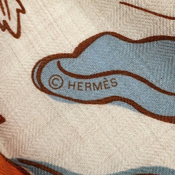 エルメス ストール トライアングル ジェアン 千と一のウサギ カシミヤ シルク HERMES 2025年秋冬