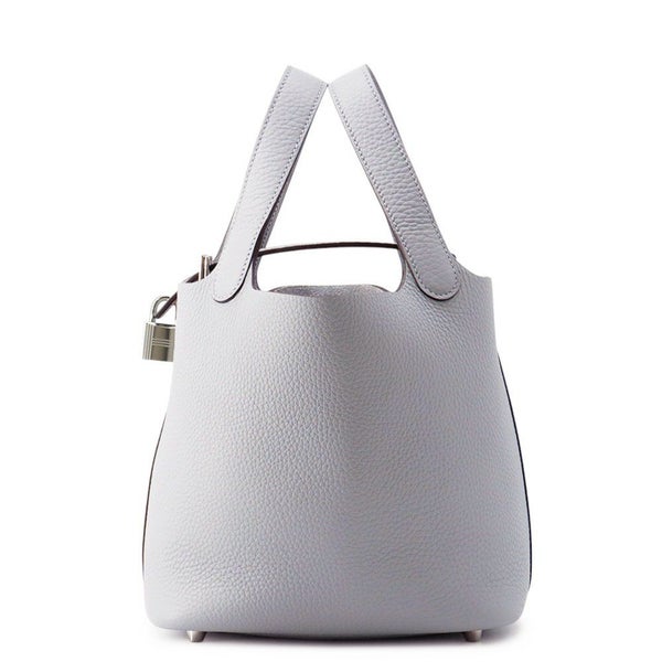 エルメス ハンドバッグ ピコタンロックPM グリパンタン/シルバー金具 トリヨンクレマンス K刻印