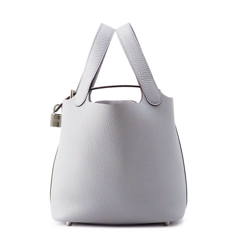 エルメス ハンドバッグ ピコタンロックPM グリパンタン/シルバー金具 トリヨンクレマンス K刻印